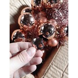 Rose Gold Kerstbal Guirlande 186 cm met Korting (84%)