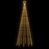 Kegelkerstboom 310 LED's Warmwit (54% Korting)