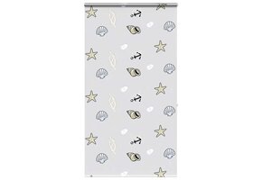Doucherolgordijn met Cassette - 140x240 cm - 75% Korting