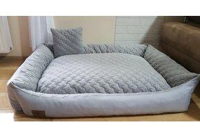 XXL Hondenmand Grijs 120x90 cm | Waterdicht & Wasbaar - 34% Korting