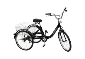 Revalidatie Driewieler Fiets 3-wielig 24" met 40% Korting