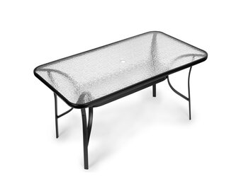 Tuintafel 140x80cm met Gehard Glas | 54% Korting