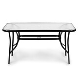 Tuintafel 140x80cm met Gehard Glas | 54% Korting