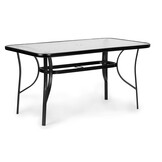 Tuintafel 140x80cm met Gehard Glas | 54% Korting