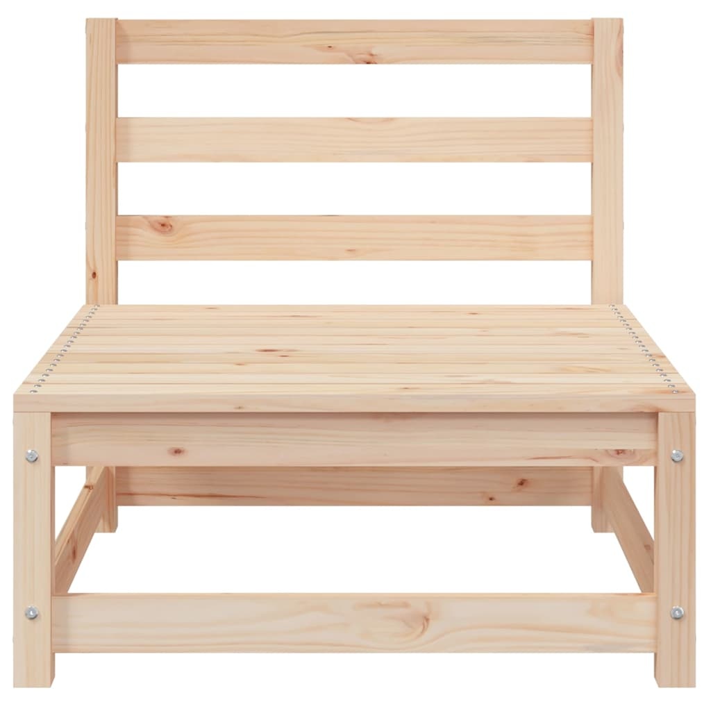 vidaXL 3-delige Loungeset Grenenhout met Kussens - 35% Korting