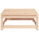 vidaXL 3-delige Loungeset Grenenhout met Kussens - 35% Korting