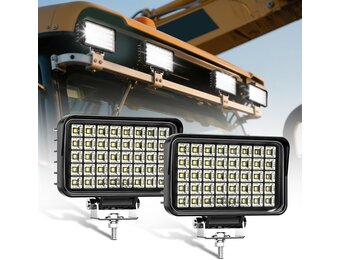 LED Werklamp Rechthoekig 6" 70W - 10000LM - 34% Korting
