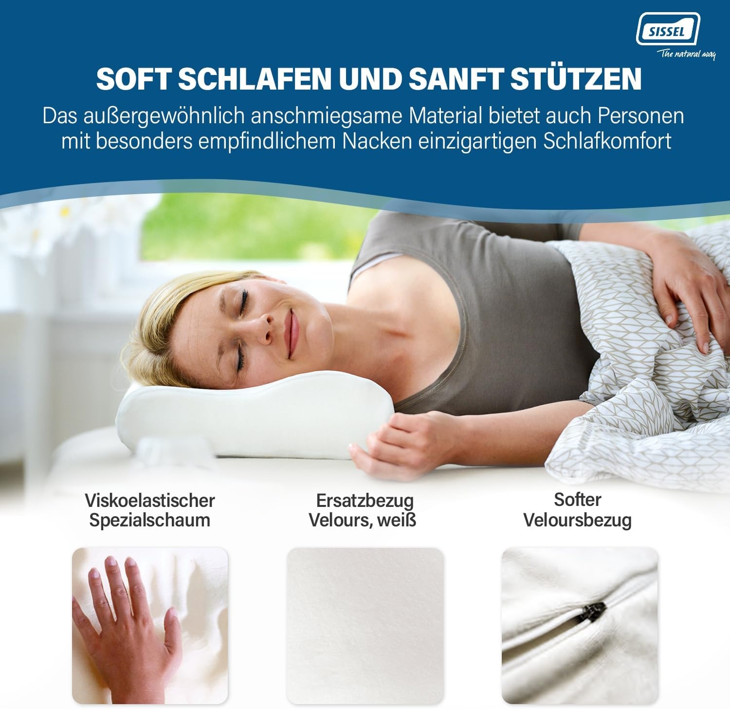 Orthopedisch Nekkussen Visco-elastisch Schuim - 34% Korting!