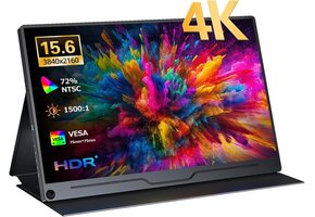 Draagbare 15.6" 4K Monitor met 35% Korting