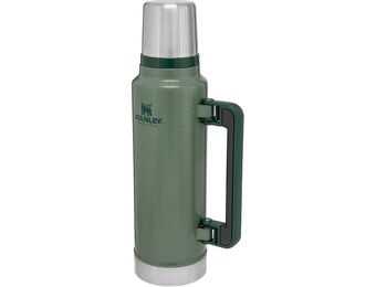 Thermosfles 1.4L Roestvrijstaal - 40u Warm / 35u Koud - Hammertone Green - 34% Korting