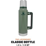 Thermosfles 1.4L Roestvrijstaal - 40u Warm / 35u Koud - Hammertone Green - 34% Korting