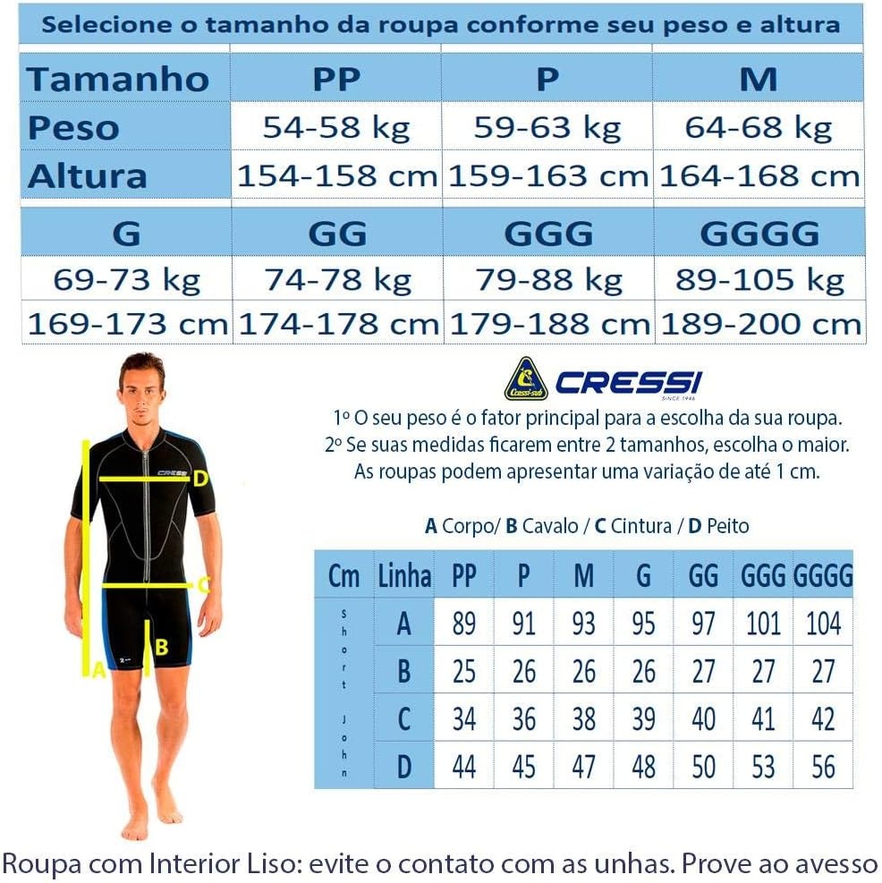 Heren Shorty Wetsuit 2mm Neopreen Zwart/Blauw XL - 34% Korting