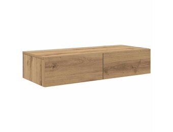 vidaXL Wandschap met lades - Artisanaal Eiken (53% Korting)