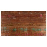 Tafelblad Massief Gerecycled Hout 100x60 cm - Nu 34% Korting!