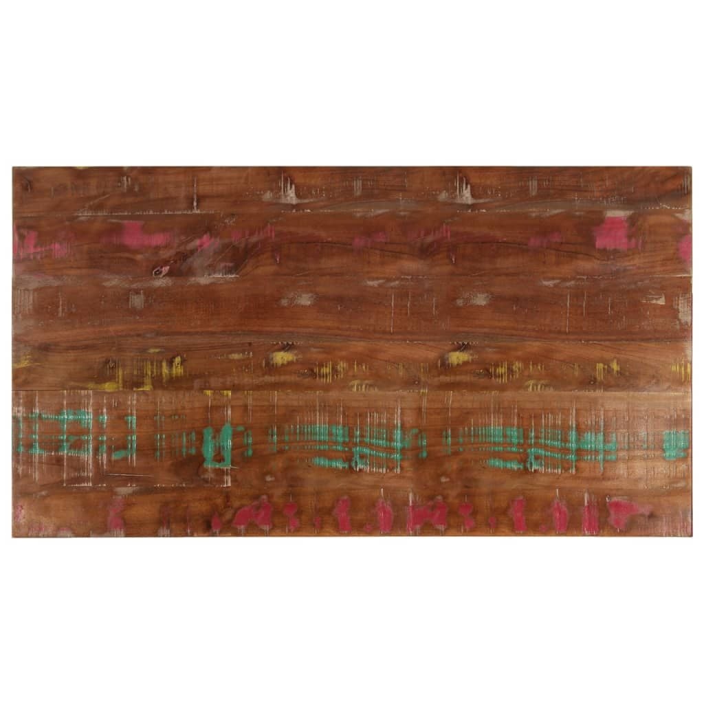Tafelblad Massief Gerecycled Hout 100x60 cm - Nu 34% Korting!