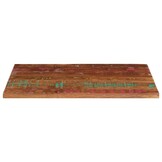 Tafelblad Massief Gerecycled Hout 100x60 cm - Nu 34% Korting!