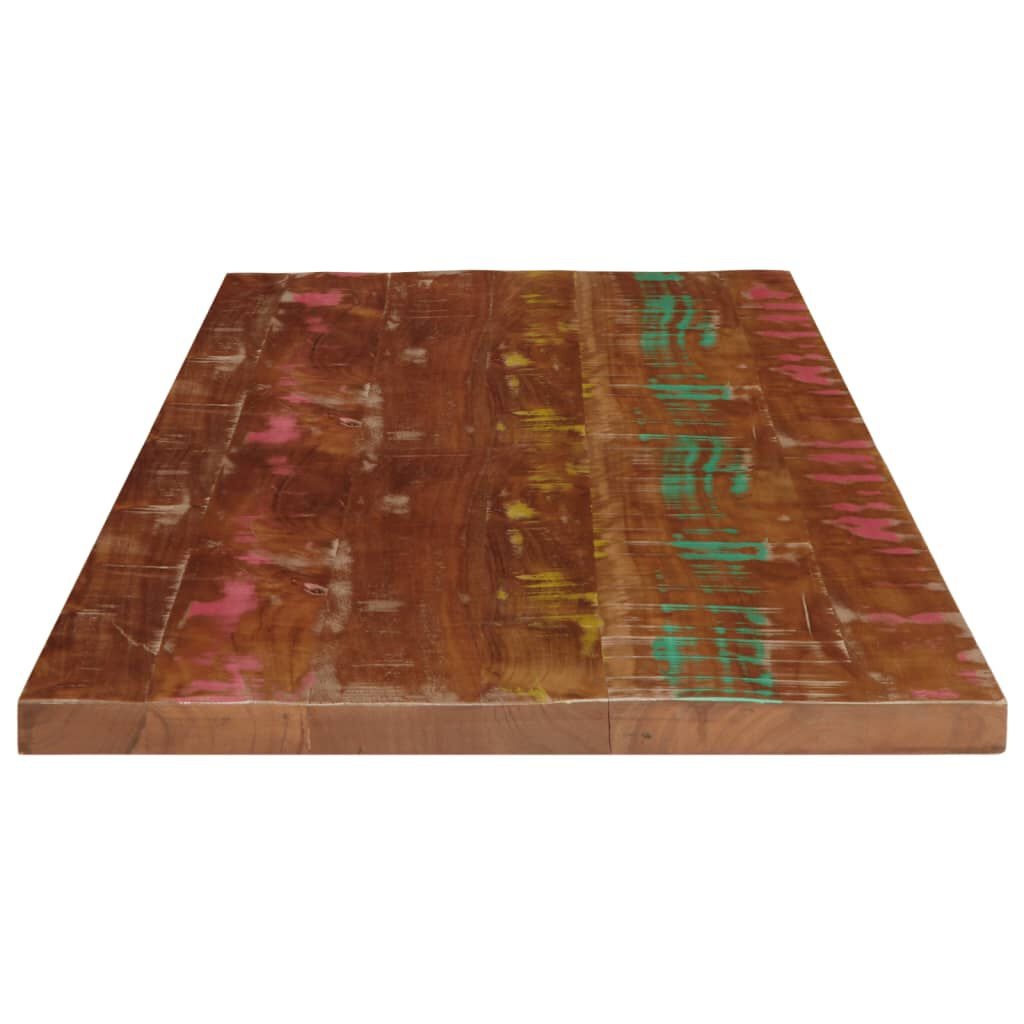 Tafelblad Massief Gerecycled Hout 100x60 cm - Nu 34% Korting!
