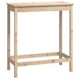 VidaXL Bartafel Grenenhout 100x50x110 cm - 34% Korting