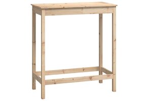VidaXL Bartafel Grenenhout 100x50x110 cm - 34% Korting