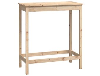 VidaXL Bartafel Grenenhout 100x50x110 cm - 34% Korting
