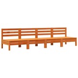 4x VidaXL Tuinbanken Grenenhout - 35% Korting!