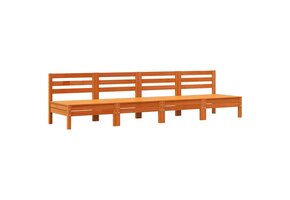 VidaXL Tuinbanken Grenenhout Wasbruin (4 st) - 41% Korting!