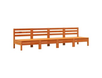 4x VidaXL Tuinbanken Grenenhout - 35% Korting!