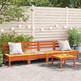 4x VidaXL Tuinbanken Grenenhout - 35% Korting!