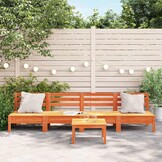 4x VidaXL Tuinbanken Grenenhout - 35% Korting!
