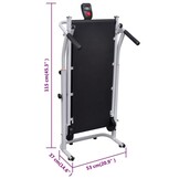 Mini Loopband Inklapbaar 47% Korting - Perfect voor Thuis Sporten