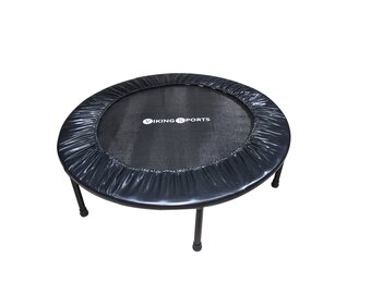 Opvouwbare Fitness Trampoline - Workout & Conditie - ⌀ 101 cm Zwart - 34% Korting