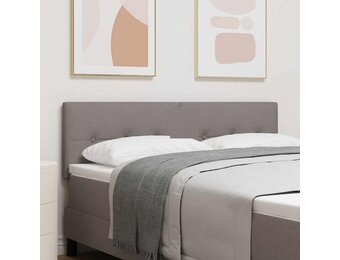 Verstelbaar Hoofdbord Taupe Stof - 34% Korting!