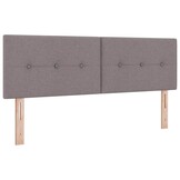 Verstelbaar Hoofdbord Taupe Stof - 34% Korting!