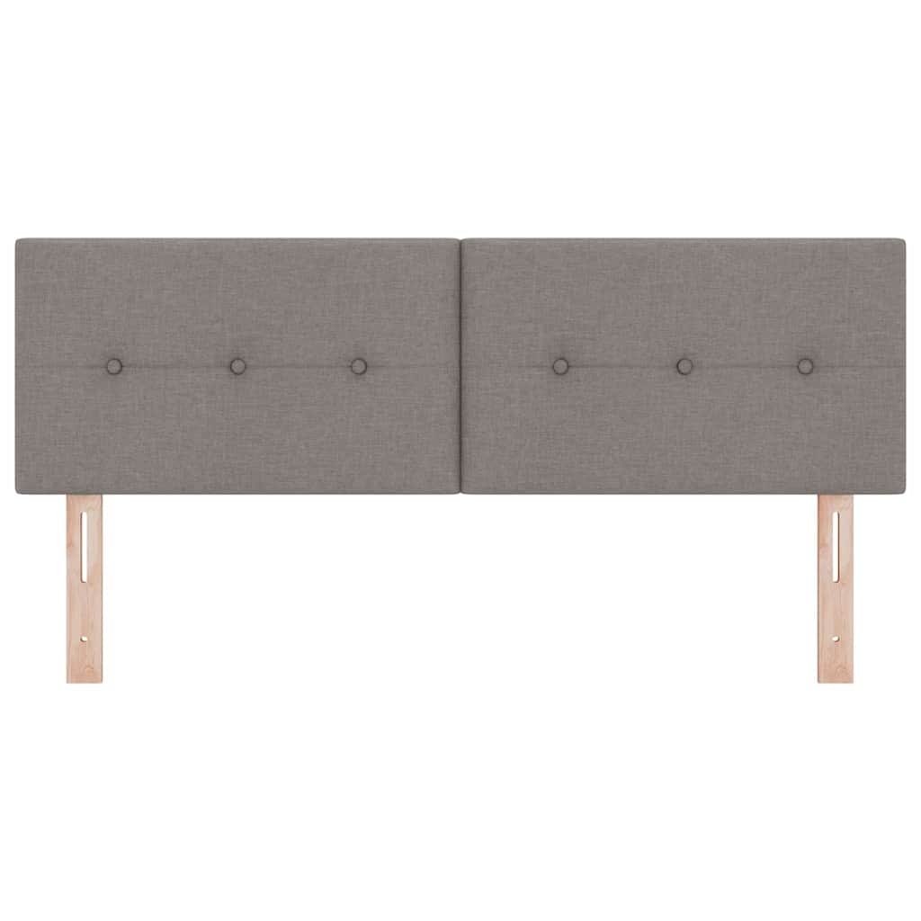 Verstelbaar Hoofdbord Taupe Stof - 34% Korting!