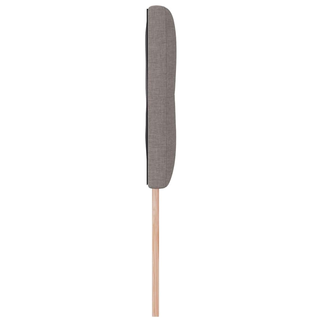 Verstelbaar Hoofdbord Taupe Stof - 34% Korting!