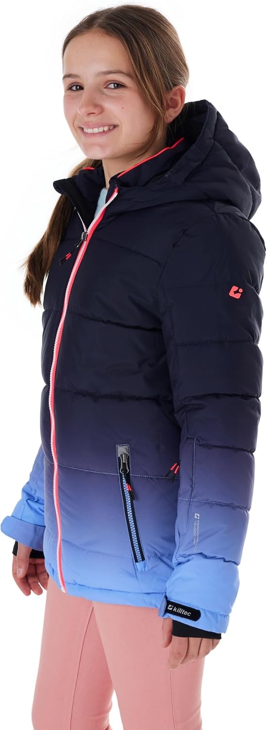 Killtec Quilted Ski Jas Meisjes - Lavendel - 12 met 29% Korting