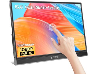 15,6" Draagbare Touchscreen Monitor - 34% Korting!
