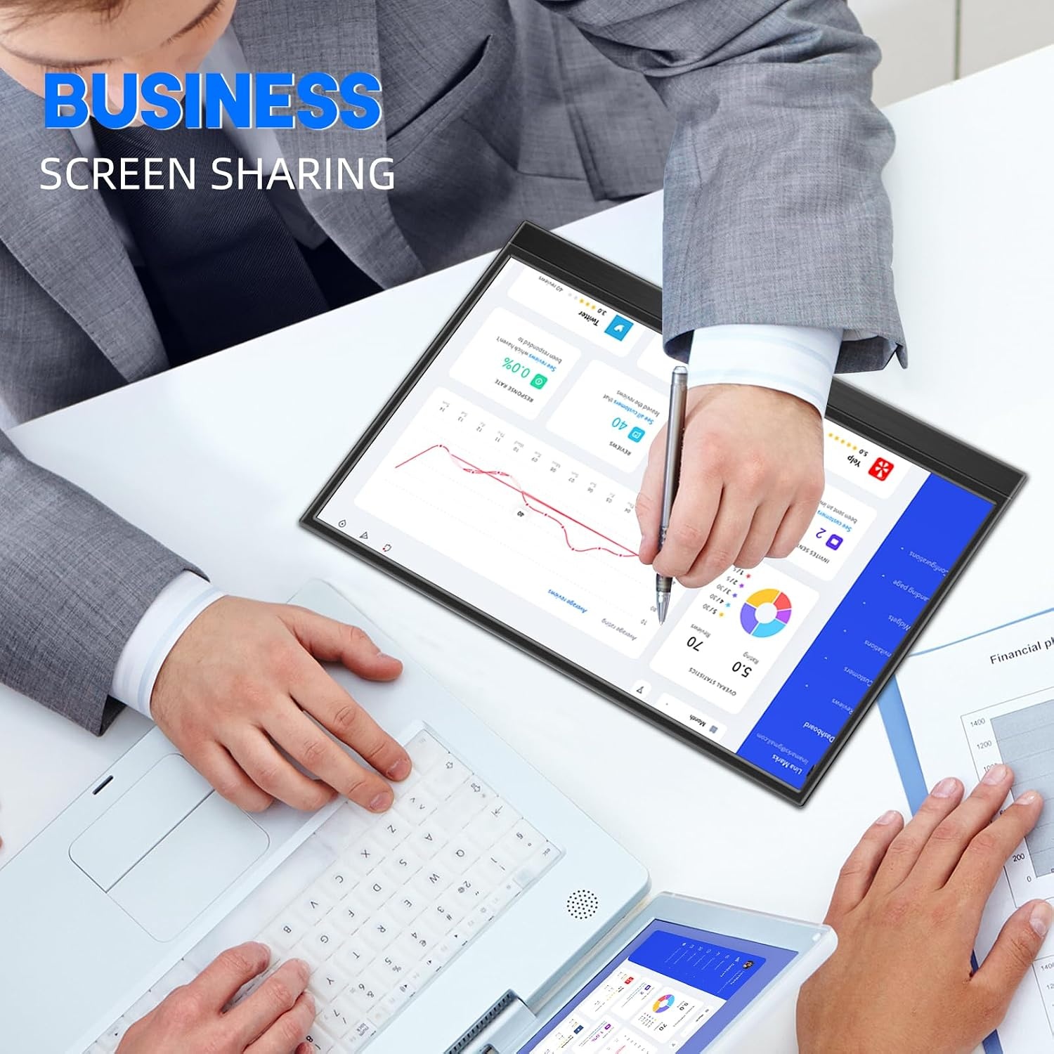15,6" Draagbare Touchscreen Monitor - 34% Korting!