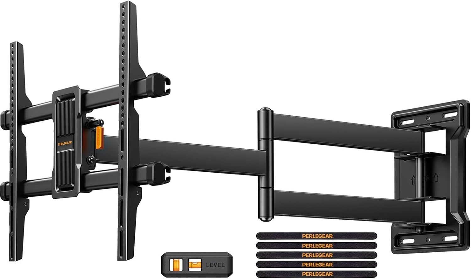 TV Wandbeugel Perlegear 32-65" - Volledige Beweging & 60kg Draagvermogen