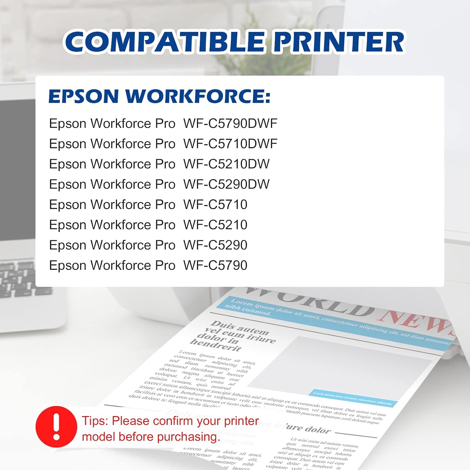 4x DOUBLE D T9451-T9454 Inktcartridges voor Epson, 34% Korting