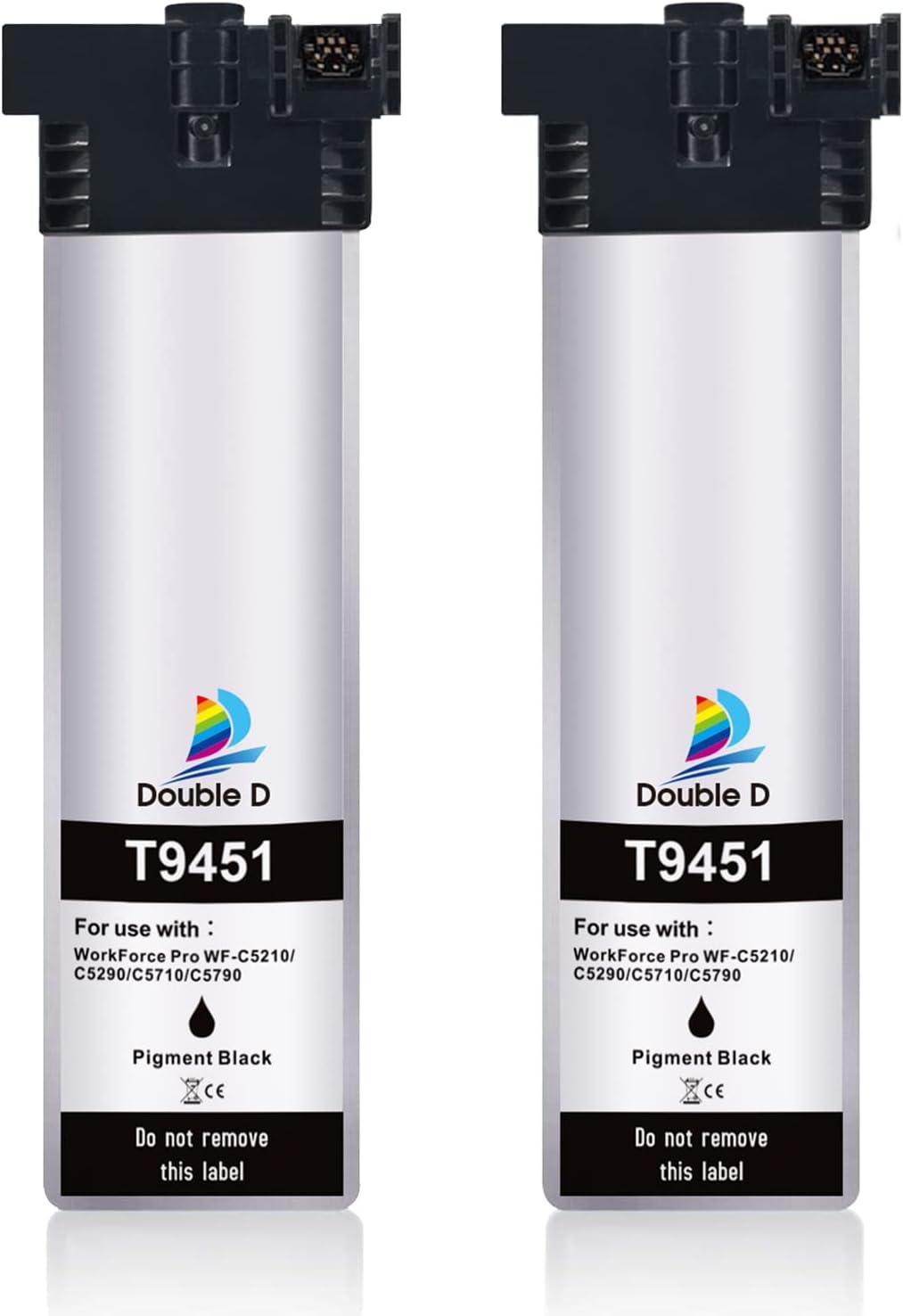 4x DOUBLE D T9451-T9454 Inktcartridges voor Epson, 34% Korting