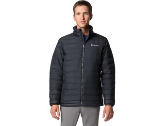 Columbia Heren Winterjas Puffer - M Zwart - 34% Korting