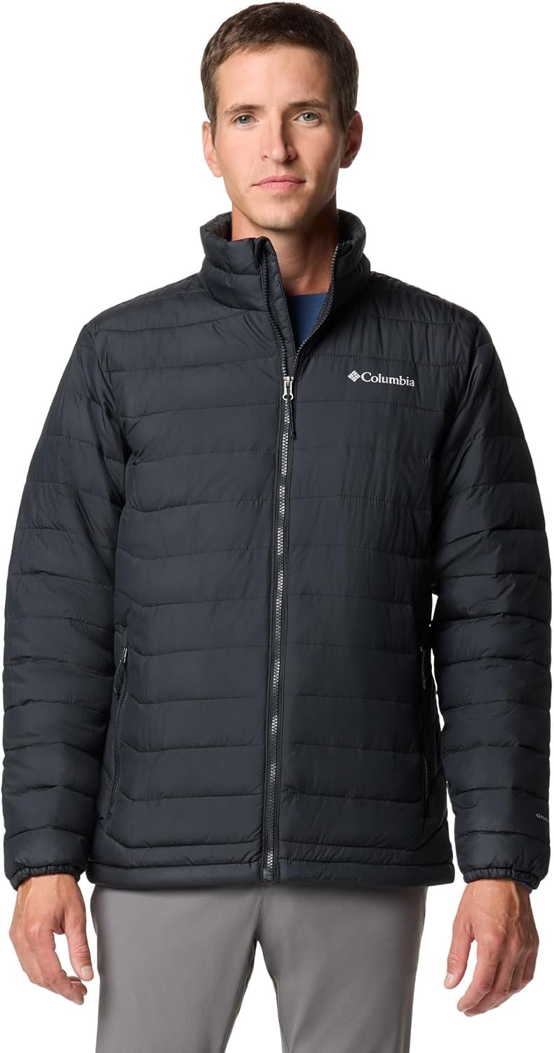 Columbia Heren Winterjas Puffer - M Zwart - 34% Korting