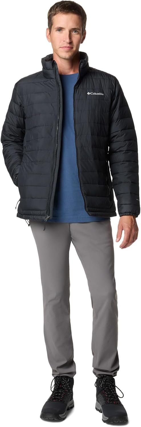 Columbia Heren Winterjas Puffer - M Zwart - 34% Korting