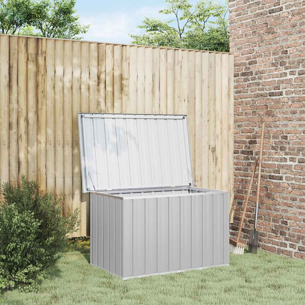 vidaXL Tuinbox 109x67x65 cm Grijs: 29% Korting!