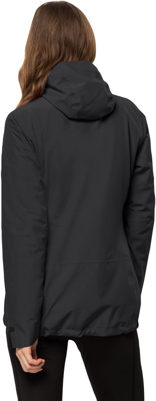 Jack Wolfskin 3-in-1 Damesjas - Zwart - Maat M - 35% Korting