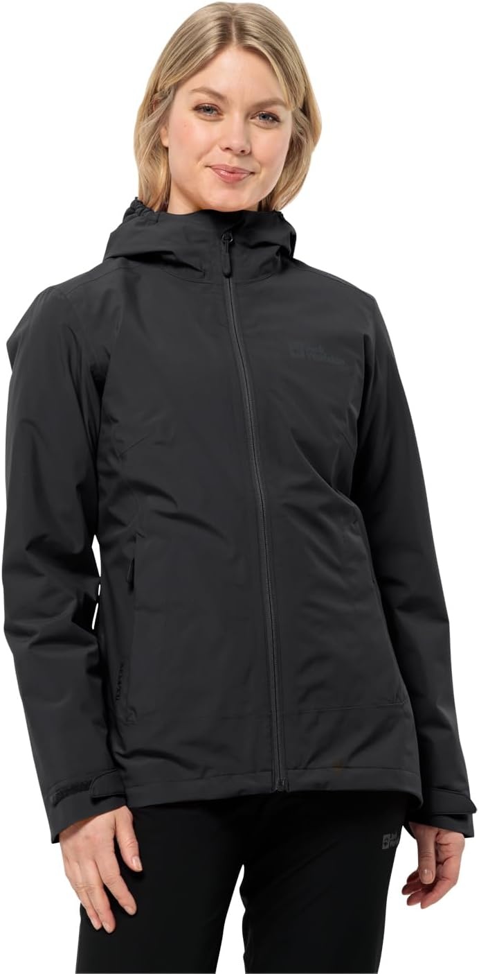 Jack Wolfskin 3-in-1 Damesjas - Zwart - Maat M - 35% Korting
