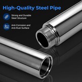 Professionele Danspaal RVS (45mm) - 30% Korting