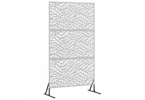 Privacyscherm Gegalvaniseerd Staal 100x50x180 cm Zilver - 34% Korting