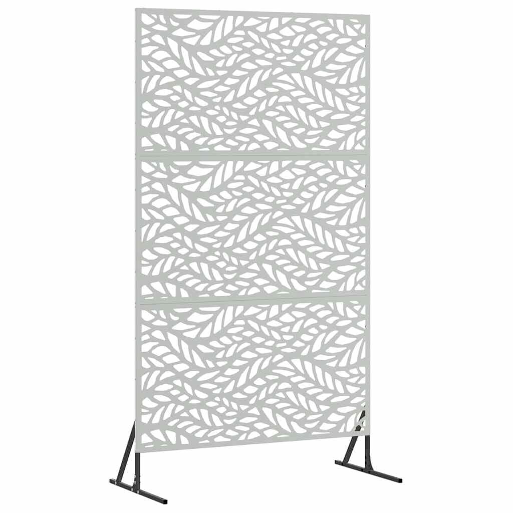 Privacyscherm Gegalvaniseerd Staal 100x50x180 cm Zilver - 34% Korting